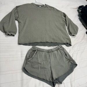 Aerie Two Piece Lounge Set